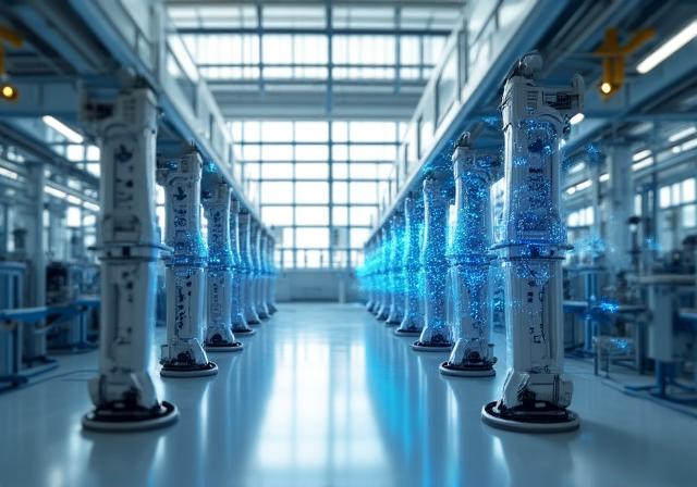 2024年の自動化トレンドを象徴するイメージ