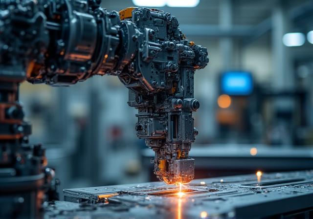 精密に動作するカスタムロボットアーム