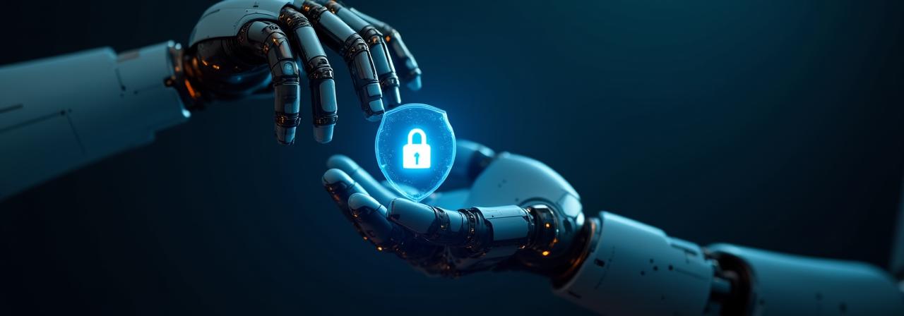 データの保護と信頼を象徴するイメージ